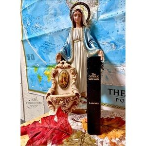 LASANCE (Author)| The Catholic Girl’s Guide | Hardcover Leather Book | RARE FIND